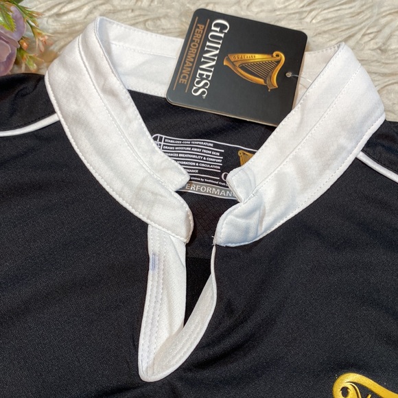 NWT Guinness Performance Rugby Short Sleeve Top sz XXL - Picture 2 of 10